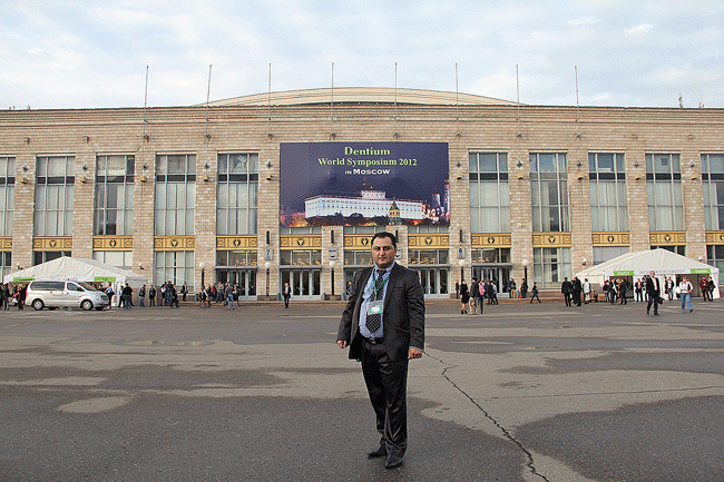 15-16 ноября 2012 года Давтян Давид Арменович принял участие в Международном Симпозиуме Имплантологов в ГЦКЗ «Россия» Dentium World Symposium 2012